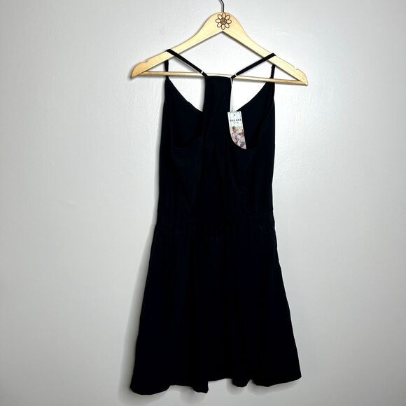 Halara Black Breezeful Cut Out Halter Dress - Picture 5 of 7